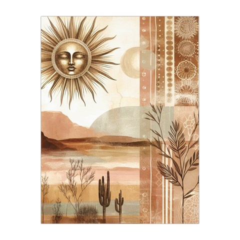 Abstract Sun Boho Bohemian Design Medium Tapestry from ArtsNow.com Front