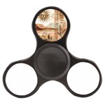 Abstract Sun Boho Bohemian Design Finger Spinner