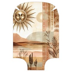 Abstract Sun Boho Bohemian Design Luggage Cover (Large) from ArtsNow.com Front