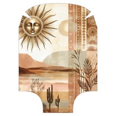 Abstract Sun Boho Bohemian Design Luggage Cover (Medium) from ArtsNow.com Front