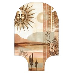 Abstract Sun Boho Bohemian Design Luggage Cover (Small) from ArtsNow.com Front