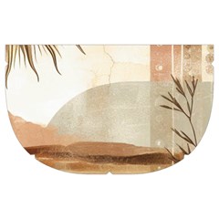 Abstract Sun Boho Bohemian Design Make Up Case (Medium) from ArtsNow.com Side Right