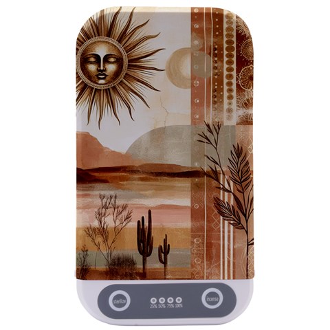 Abstract Sun Boho Bohemian Design Sterilizers from ArtsNow.com Front