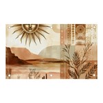 Abstract Sun Boho Bohemian Design Banner and Sign 5  x 3 