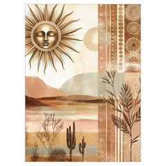 Abstract Sun Boho Bohemian Design Playing Cards Single Design (Rectangle) with Custom Box from ArtsNow.com Card