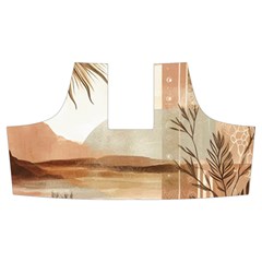 Abstract Sun Boho Bohemian Design Men s Side Zip Front Pouch Ski And Snowboard Bib Pants	 from ArtsNow.com Front