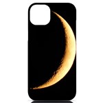 Moon Phone Case iPhone 14 Plus Black UV Print PC Hardshell Case