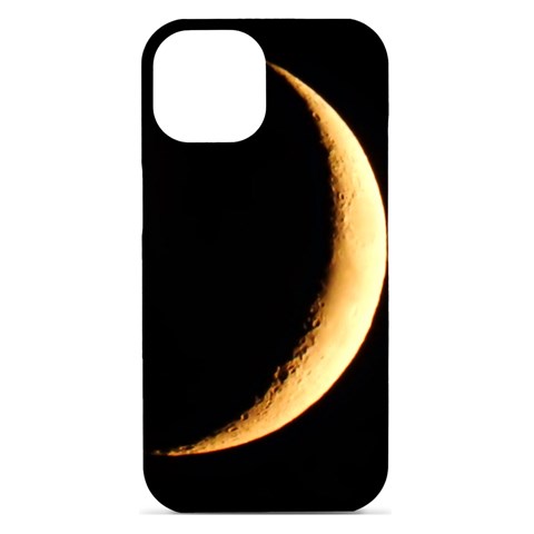 Moon Phone Case iPhone 15 Black UV Print PC Hardshell Case from ArtsNow.com Front