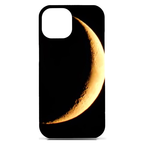 Moon Phone Case iPhone 15 Plus Black UV Print PC Hardshell Case from ArtsNow.com Front