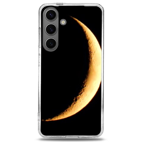 Moon Phone Case Samsung Galaxy S24 6.2 Inch TPU UV Case from ArtsNow.com Front