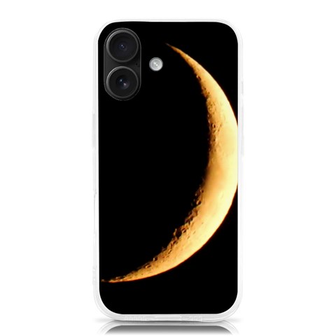 Moon Phone Case iPhone 16 TPU UV Print Case from ArtsNow.com Front