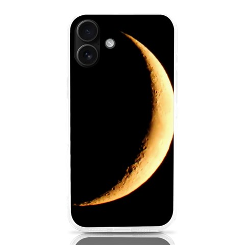 Moon Phone Case iPhone 16 Plus TPU UV Print Case from ArtsNow.com Front