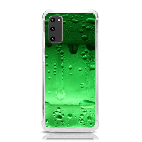 Cool Water Green Samsung Galaxy S20 6.2 Inch TPU UV Case from ArtsNow.com Front