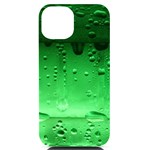 Cool Water Green iPhone 14 Black UV Print PC Hardshell Case