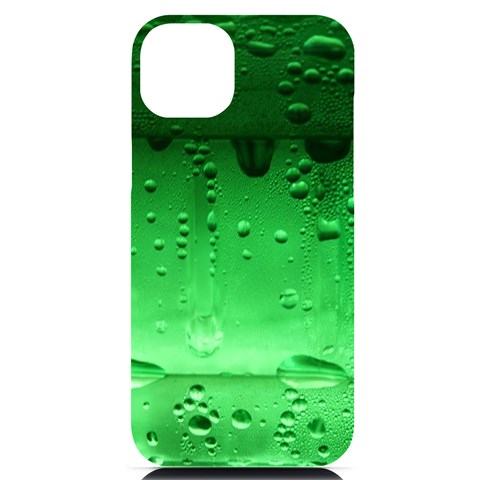 Cool Water Green iPhone 14 Plus Black UV Print PC Hardshell Case from ArtsNow.com Front