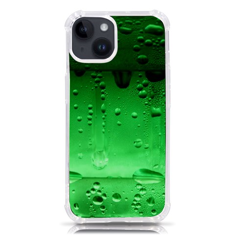 Cool Water Green iPhone 14 TPU UV Print Case from ArtsNow.com Front