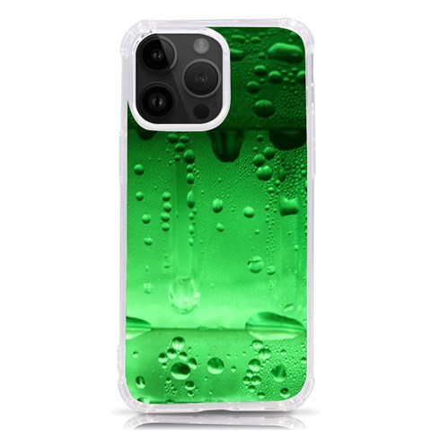 Cool Water Green iPhone 14 Pro Max TPU UV Print Case from ArtsNow.com Front