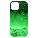 Cool Water Green iPhone 15 Black UV Print PC Hardshell Case