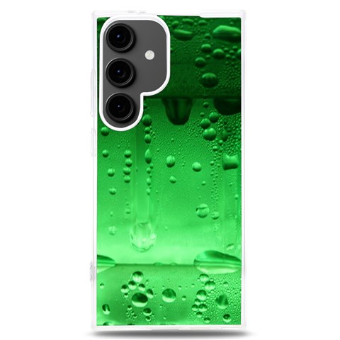 Cool Water Green Samsung Galaxy S24 Plus 6.7 Inch TPU UV Case from ArtsNow.com Front