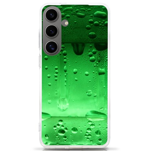 Cool Water Green Samsung Galaxy S24 Ultra 6.9 Inch TPU UV Case from ArtsNow.com Front