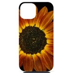 Orange Sunflower Phone Case iPhone 14 Black UV Print PC Hardshell Case