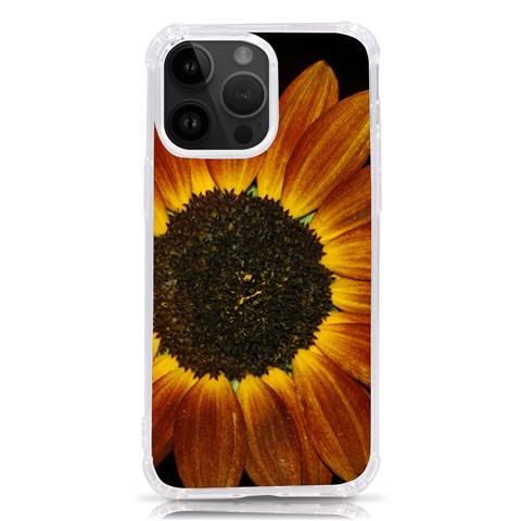 Orange Sunflower Phone Case iPhone 14 Pro Max TPU UV Print Case from ArtsNow.com Front