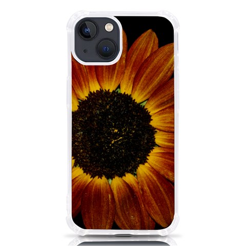 Orange Sunflower Phone Case iPhone 13 TPU UV Print Case from ArtsNow.com Front