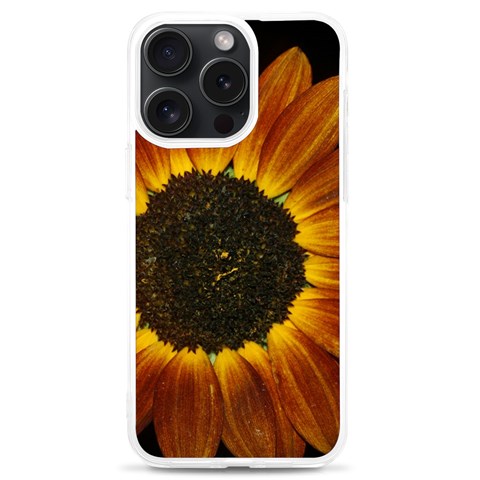 Orange Sunflower Phone Case iPhone 15 Pro Max TPU UV Print Case from ArtsNow.com Front