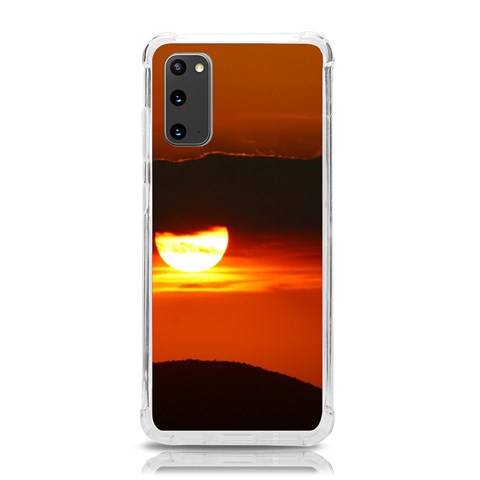 Orange Sunset Samsung Galaxy S20 6.2 Inch TPU UV Case from ArtsNow.com Front