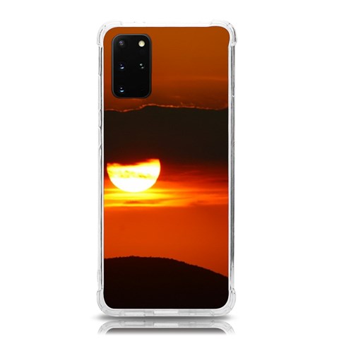 Orange Sunset Samsung Galaxy S20 Plus 6.7 Inch TPU UV Case from ArtsNow.com Front