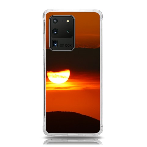 Orange Sunset Samsung Galaxy S20 Ultra 6.9 Inch TPU UV Case from ArtsNow.com Front