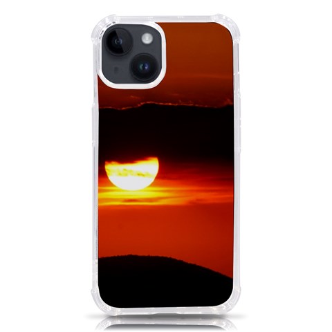 Orange Sunset iPhone 14 TPU UV Print Case from ArtsNow.com Front