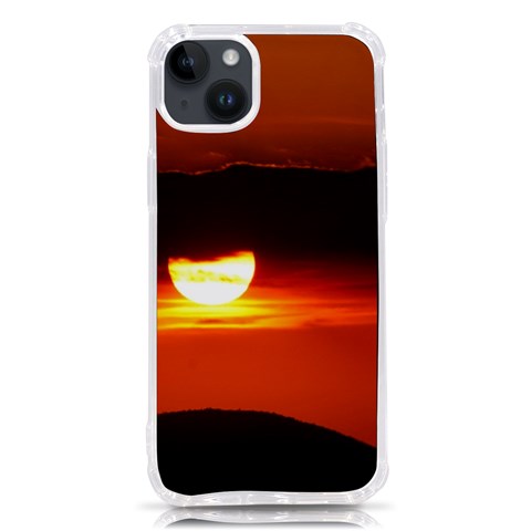 Orange Sunset iPhone 14 Plus TPU UV Print Case from ArtsNow.com Front