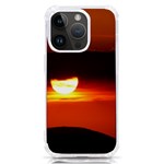 Orange Sunset iPhone 14 Pro TPU UV Print Case