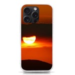 Orange Sunset iPhone 15 Pro TPU UV Print Case