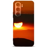 Orange Sunset Samsung Galaxy S24 Plus 6.7 Inch Black TPU UV Case