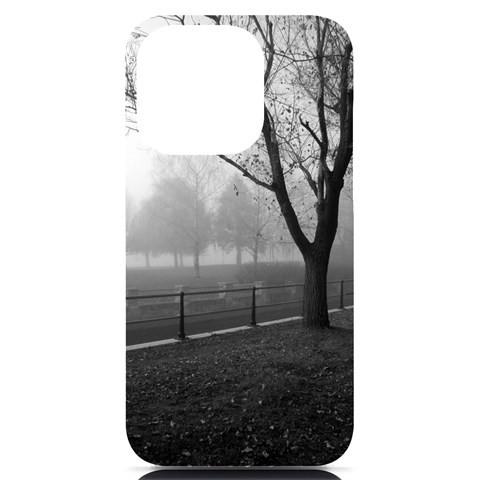 Lachine Canal Montreal iPhone 14 Pro Black UV Print PC Hardshell Case from ArtsNow.com Front