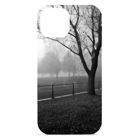 Lachine Canal Montreal iPhone 15 Black UV Print PC Hardshell Case from ArtsNow.com Front