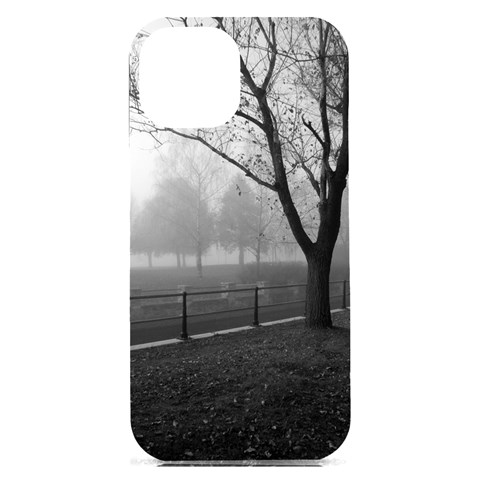 Lachine Canal Montreal iPhone 15 Plus Black UV Print PC Hardshell Case from ArtsNow.com Front