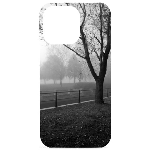 Lachine Canal Montreal iPhone 15 Pro Max Black UV Print PC Hardshell Case from ArtsNow.com Front