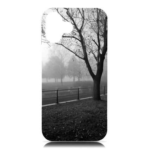 Lachine Canal Montreal iPhone 16 Plus Black UV Print PC Hardshell Case from ArtsNow.com Front