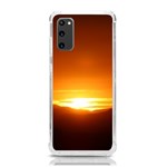 Orange Sunset Over The Mountains Samsung Galaxy S20 6.2 Inch TPU UV Case