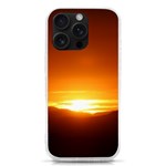 Orange Sunset Over The Mountains iPhone 16 Pro TPU UV Print Case