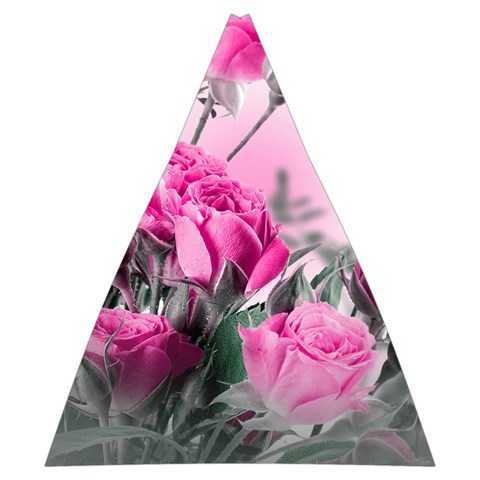 Roses Floral Flowers Nature Pink Romance Romantic Valentines Day Love Automatic Folding Umbrella with Case (Medium) from ArtsNow.com 17.22 x19.95  Umbrella - 7