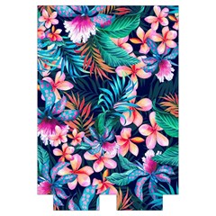 Hawaiian Flowers Hawaii Automatic Folding Umbrella with Case (Large) from ArtsNow.com Case