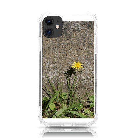 Paintbrush Flower iPhone 11 TPU UV Print Case from ArtsNow.com Front