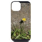 Paintbrush Flower iPhone 14 Black UV Print PC Hardshell Case