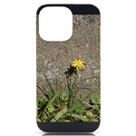 Paintbrush Flower iPhone 14 Pro Max Black UV Print PC Hardshell Case