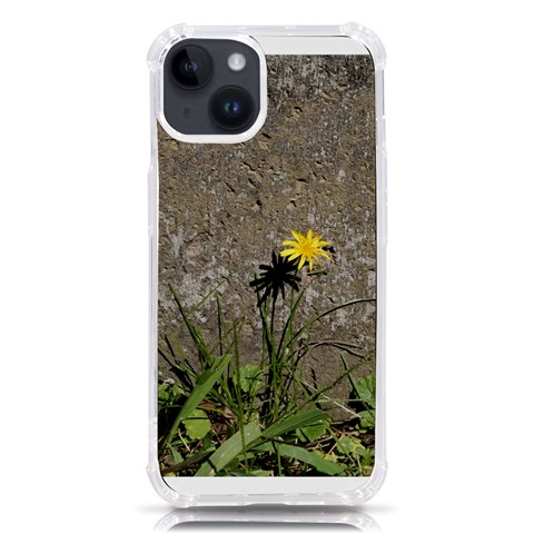 Paintbrush Flower iPhone 14 TPU UV Print Case from ArtsNow.com Front