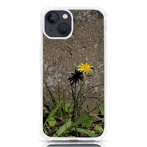 Paintbrush Flower iPhone 13 TPU UV Print Case from ArtsNow.com Front